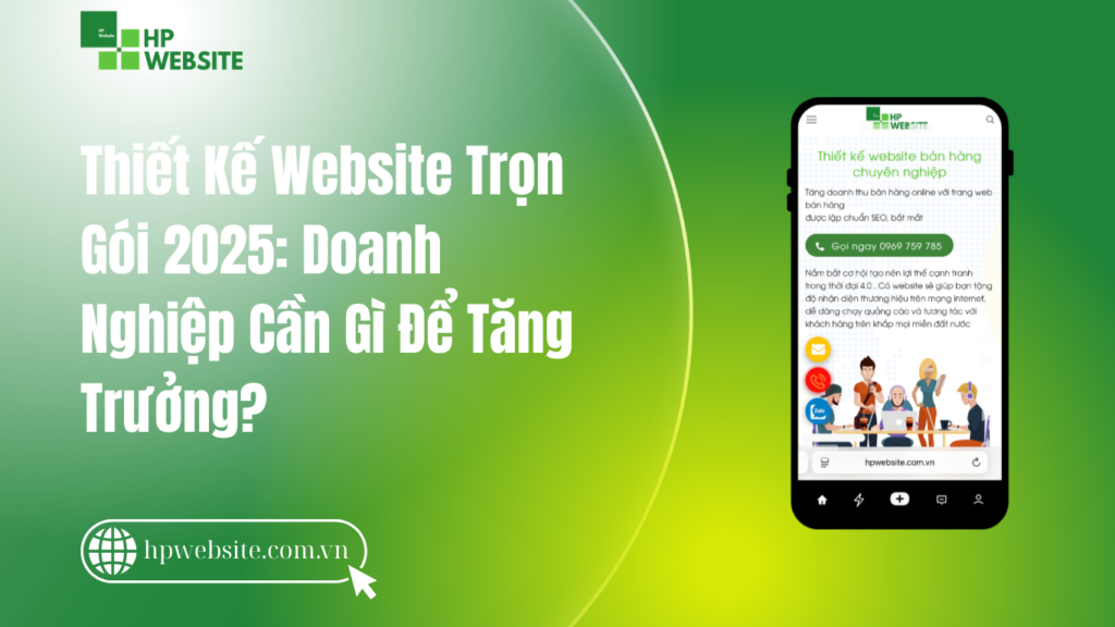 thiết kế website trọn gói