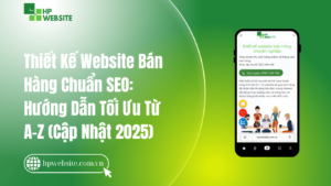 thiết kế website bán hàng chuẩn SEO