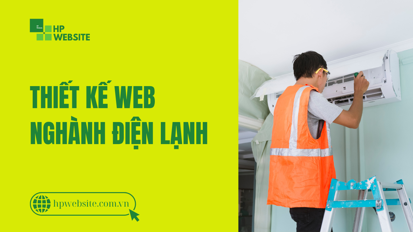 thiết kế web điện lạnh