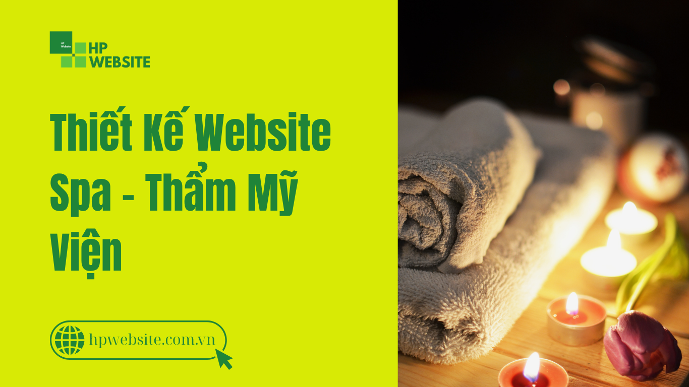 thiết kế website spa