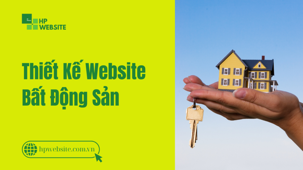 thiết kế website bất động sản