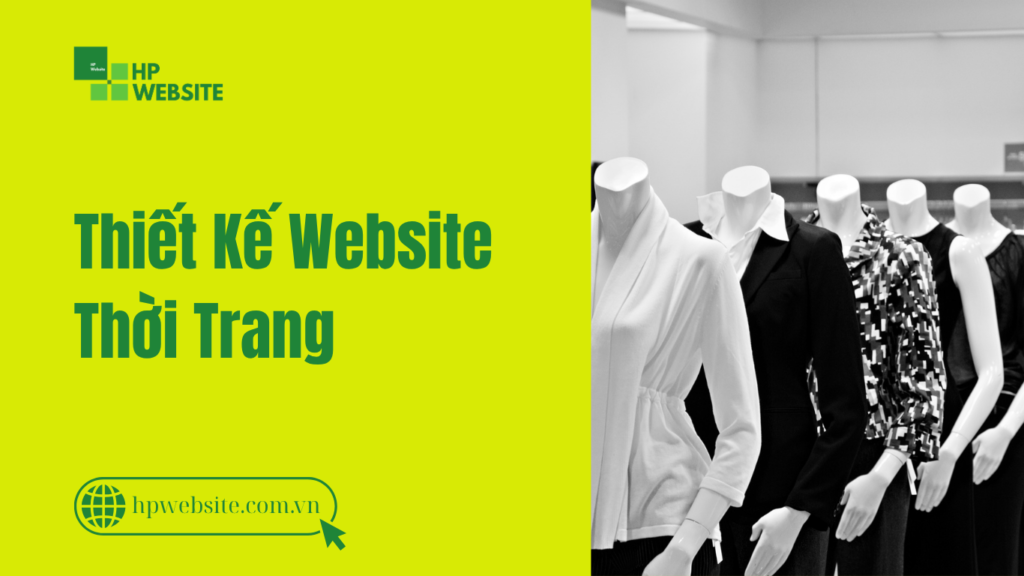 thiết kế website thời trang