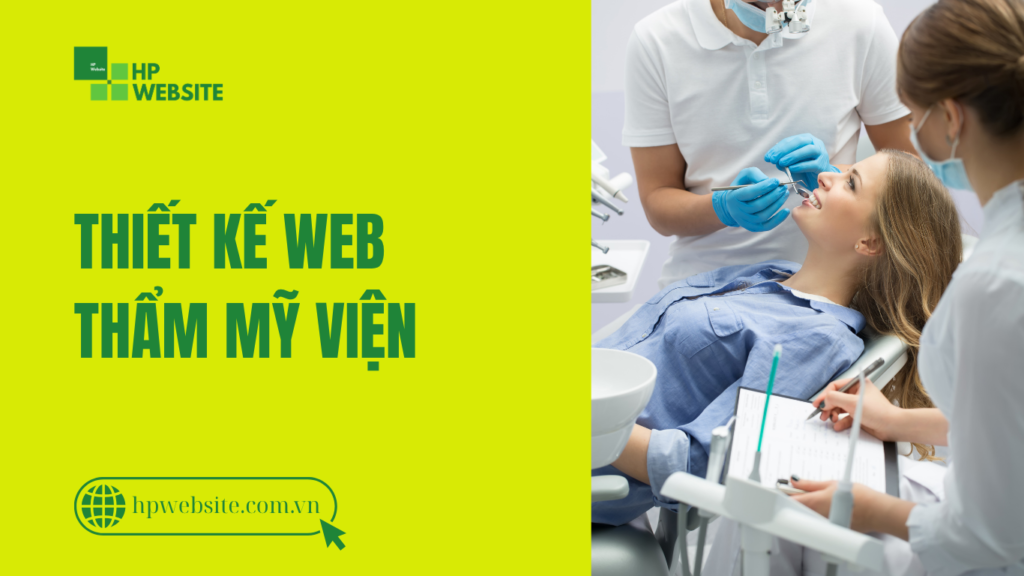 thiết kế web thẩm mỹ viện