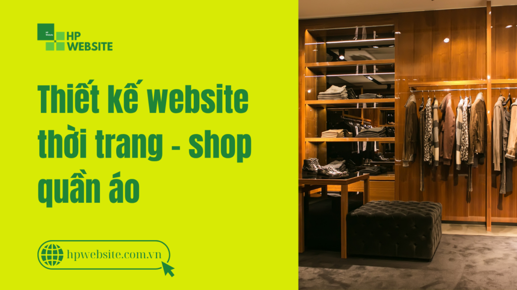 thiết kế website thời trang